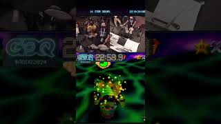 HIGHLIGHT: Final moments from my AGDQ 2024 Speedrun of SM64! #speedrum #mario #drums #sm64