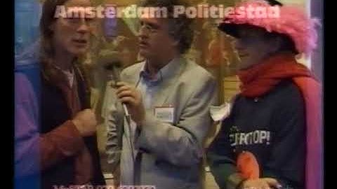 Amsterdam Politiestad met Luc Sala en Fabiola, 27juni1997