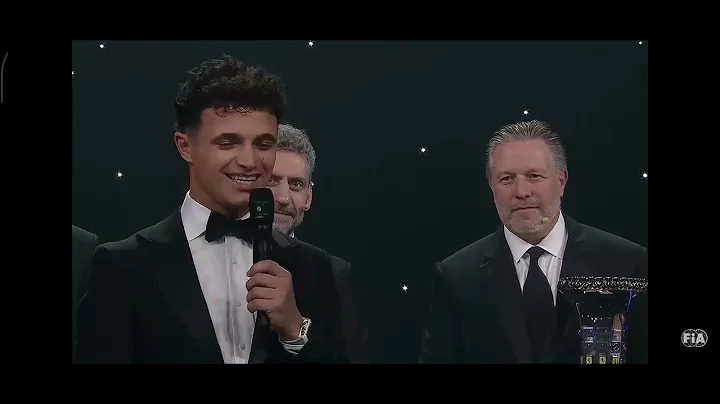 Lando Norris. F1 world champion 2025. Fia awards 2025
