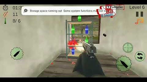 Bottle Shooting Game | Knock Down Bottles | Bottle Shooting  Android / Episode:-1