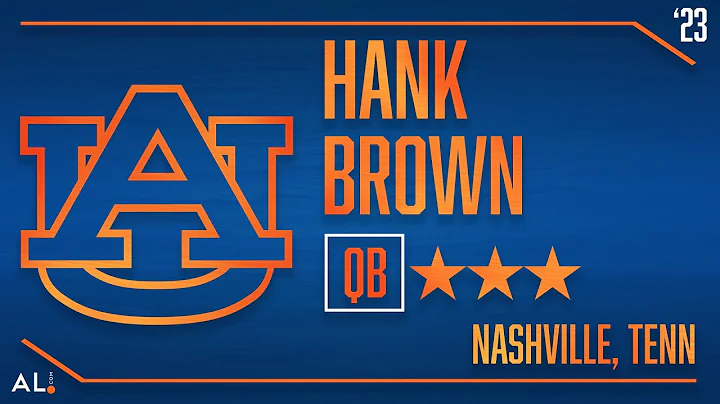 Auburn QB signee Hank Brown highlights from Lipsco...