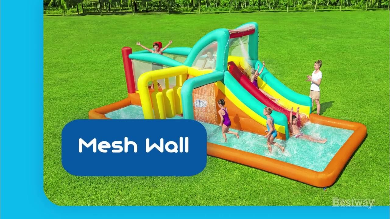 H2OGO! Bounce Blast Kids Inflatable Mega Water Park 8'10" - YouTube