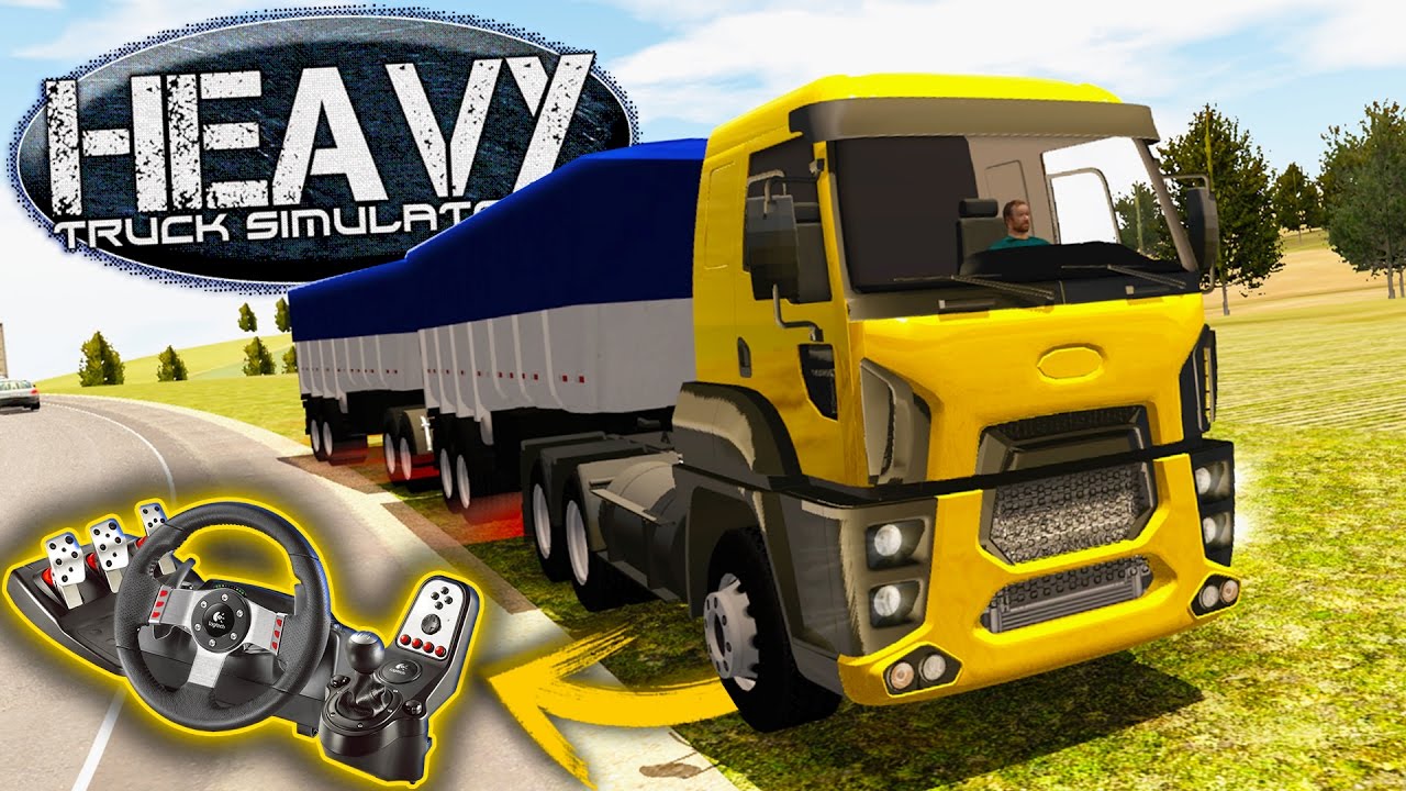 POLICIA PRENDE CAMINHÃO ARQUEADO - Heavy Truck Simulator com Volante G27 