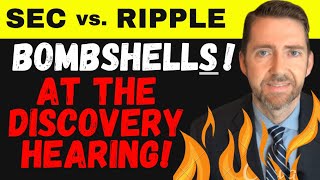 Attorney Hogan Talks About the Surprise Bombshells Dropped at the SEC v. Ripple Discovery Hearing!