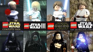 Эволюция персонажей Звездных войн во всех видеоиграх Lego Star Wars! - Часть 2 Оригинальная трилогия