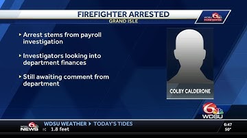 Grand Isle firefighter arrested, accused of payroll fraud