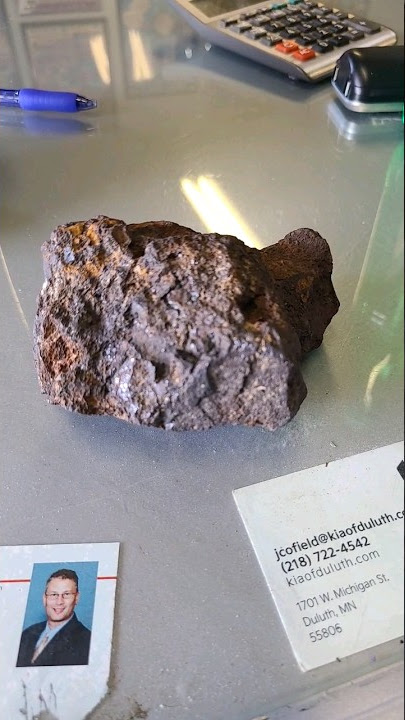 How to tell if you found a meteorite in under 60 seconds. #meteorite #viral #shorts #short #youtube