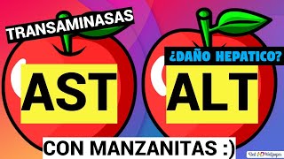 AST Y ALT CON MANZANITAS | TRANSAMINASAS | ¿HAY DAÑO HEPATICO?