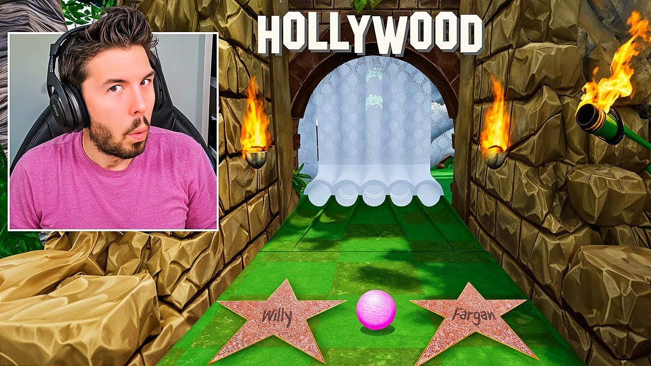 Chica crea mapa y es CINE! GOLF IT