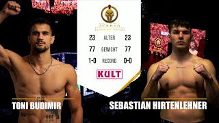 SPARTA 4.0 | Multiversum Schwechat 27.04. | BUDIMIR vs. HIRTENLEHNER - Weltergewichts-Duell 77 KG