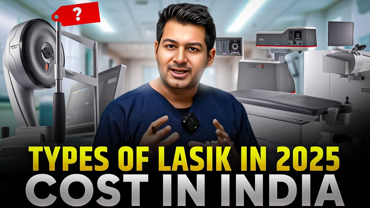 Types of LASIK in 2025 and Their Cost in India