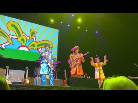The Fab Four performing Sergeant Pepper at Agua Caliente Casino. 