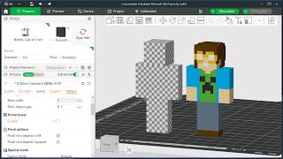 Tutorial Action Figure Minecraft yang Bisa Digerakkan dan Dicetak 3D - Mencetak 3D bersama Jaebii screenshot 1