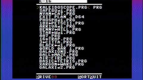 EstroDen 1 - Galaxions - Commodore 16 (some flashing lights)