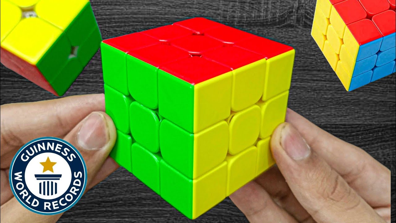 When you try to break Rubiks cube World Record - YouTube