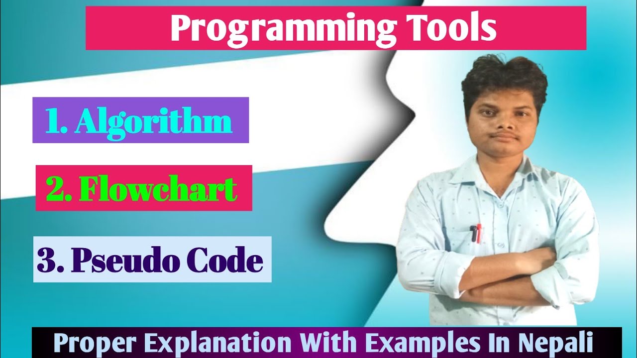 Introduction about Algorithm, Flowchart, Pseudo Code . In nepali ...