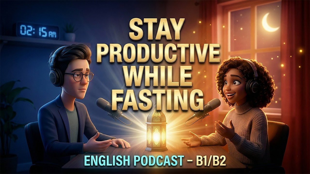 The Productivity Secret Top Performers Use During Fasting | English Podcast (B1–B2)