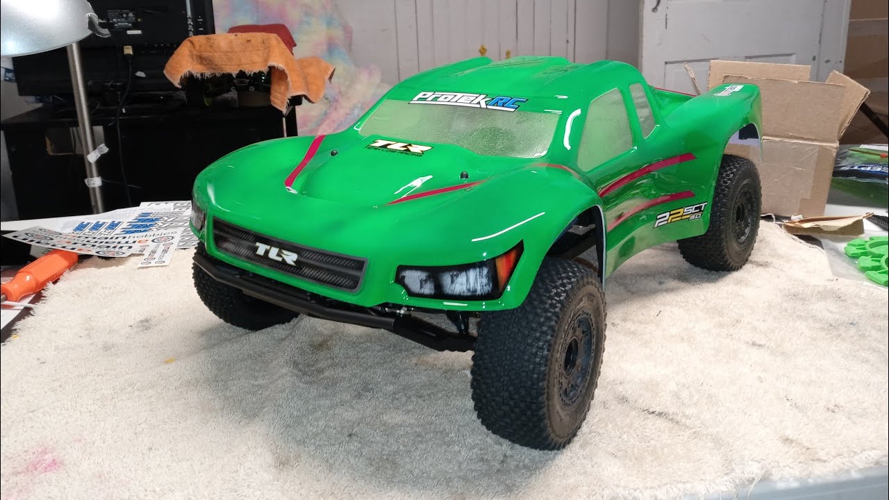 First race of 2022 2wd short course truck racing YouTube