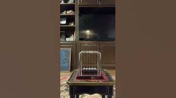 Explaining How a Newtons Cradle Works