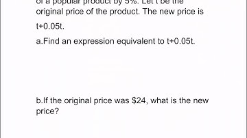 Grade 7 Lesson 4.8 Work Equivalent Expressions