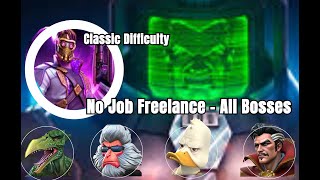 No Job, Freelance - January Event Quest - Classic Difficulty All Bosses | Mcoc