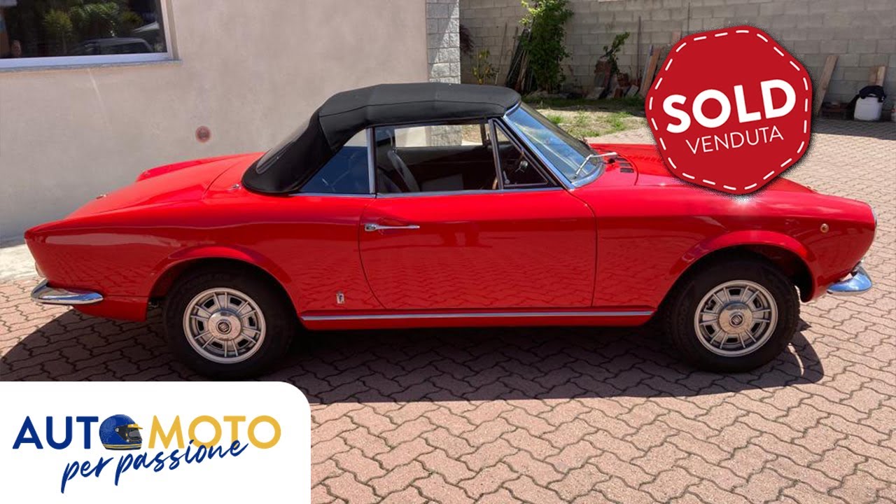 FIAT 124 SPIDER - Venduta