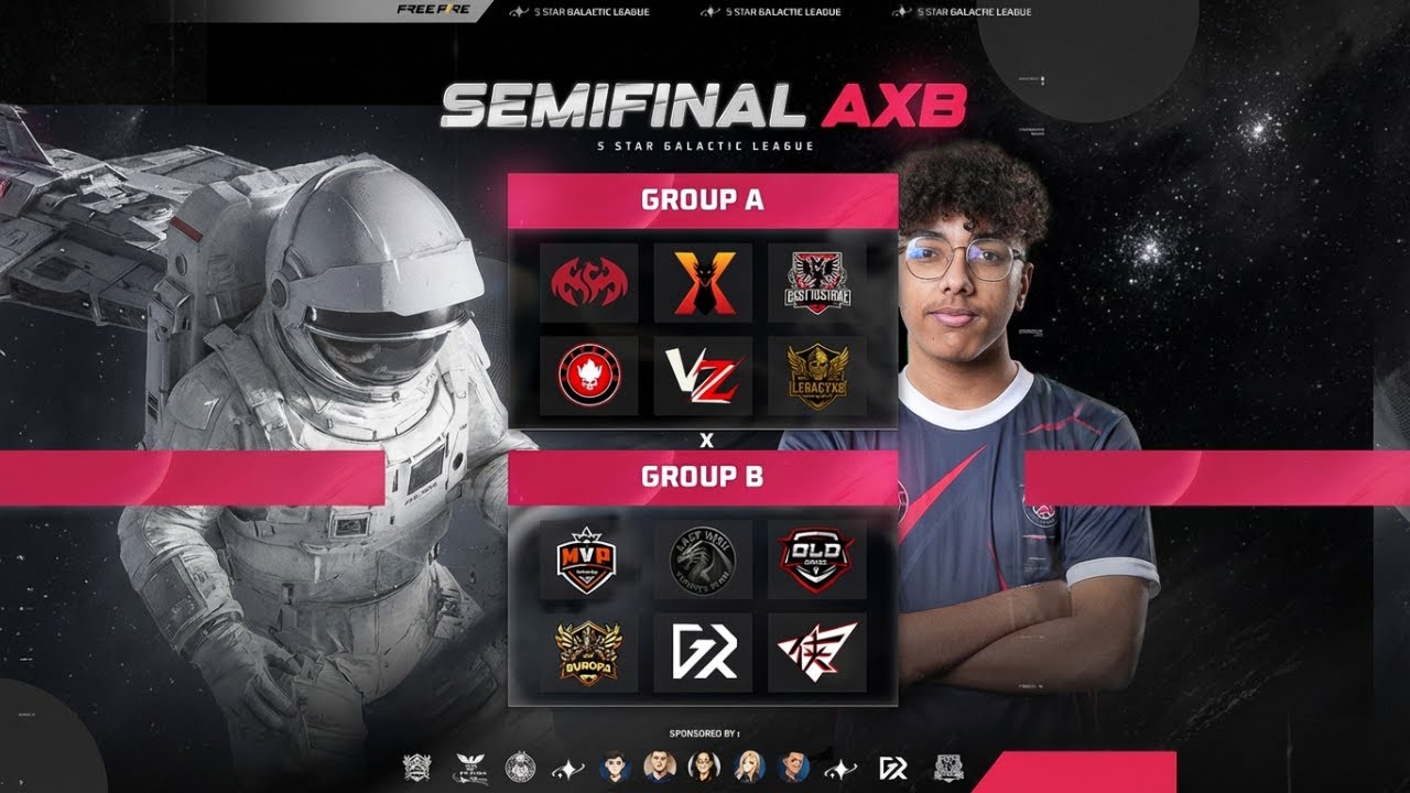 🌟 5 STAR GALACTIC LEAGUE 🌌 – SEMI🔥 GROUP AXB
