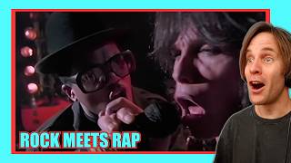 RUN DMC ft. Aerosmith - Walk This Way (Official HD Video) | FIRST TIME REACTION