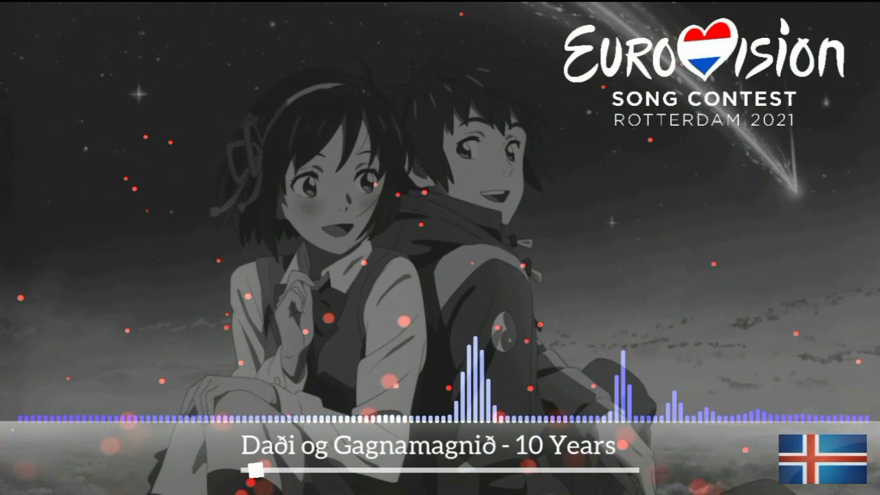 Daði og Gagnamagnið - 10 Years (nightcore version) Iceland 🇮🇸 [ESC 2021]