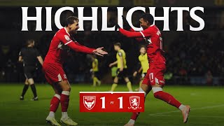 Highlights | Oxford 1 Boro 1 | Matchday 16