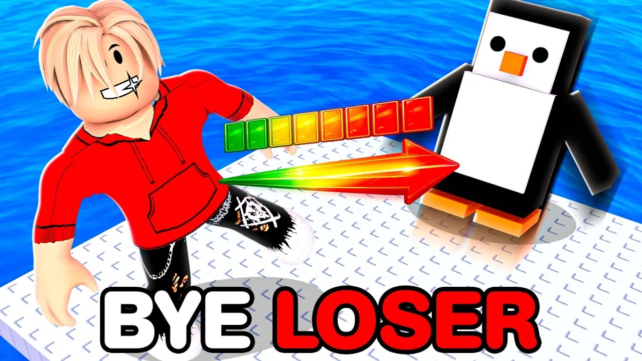 Roblox PENGUIN KNOCKOUT is HILARIOUS.. - YouTube