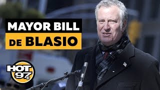 Mayor De Blasio On Healthcare For All New Yorkers, New PTO laws & NYCHA 2.0