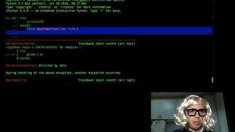 [DROPS]  - Marilha Gabyte Encadeamento de Exceção no Python
