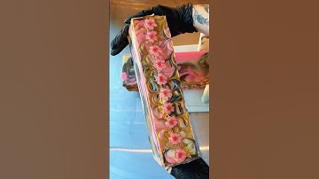 Making + Cutting One NAUGHTY Soap! #soapmaking #soapcuttjng #soap #handmadesoap #soapmaker #soaps