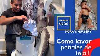 Como Lavar los Pañales de tela es FÁCIL! Y Ahorras Dinero $900 al Año | Guatemaltecos en USA!