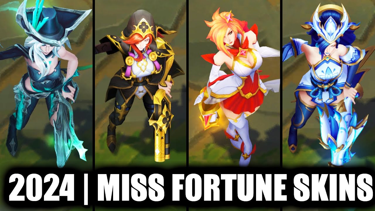 ALL MISS FORTUNE SKINS SPOTLIGHT 2024 | League of Legends - YouTube