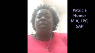 Patricia Homer, M.a, Lpc, Sap Speaks Out On Domestic Violence.