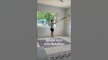 TRX Single Arm Rows with Rotation