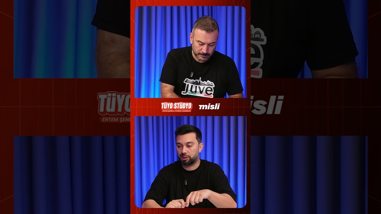 Ertem Şener ve Tutmaz Tahminler’in Türkiye - İspanya maçı özel tahmini TÜYO STÜDYO’da sizlerle!