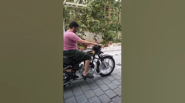 Miilion Views in Instagram | How to Kick-start a Royal Enfield Bullet | Son of a Gun
