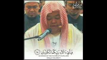 أفضل من قلد السديس 😍| تلاوة طيبه للقارئ محمد شكري محاكياً الشيخ عبد الرحمن السديس
