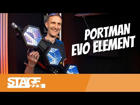 Portman Evo Element | LED Blinder mit Halogeneffekt | Dein Allrounder für kreative Bühnendesigns