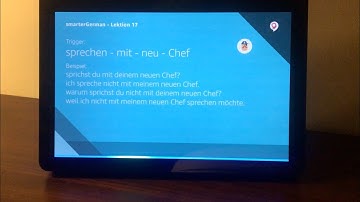 smarterGerman with Alexa Presentation Language