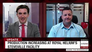 Inside The Boardroom: Royal Helium Increasing Production at Steveville Facility