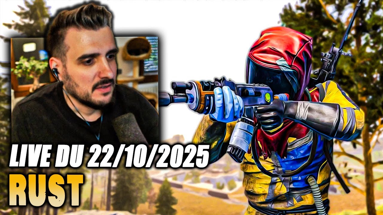 VOD 📺 Le retour sur Rust part 10 - Live du 22/10/2025 - Rust Fr - YouTube