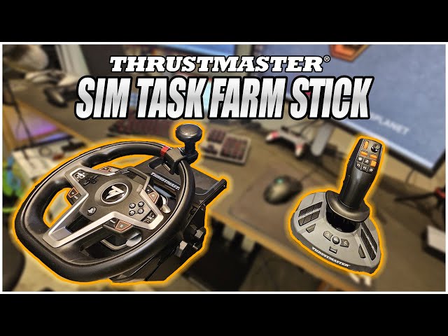 Thrustmaster SimTask Farmstick: 3-Axis Joystick for Farm Simulation Games