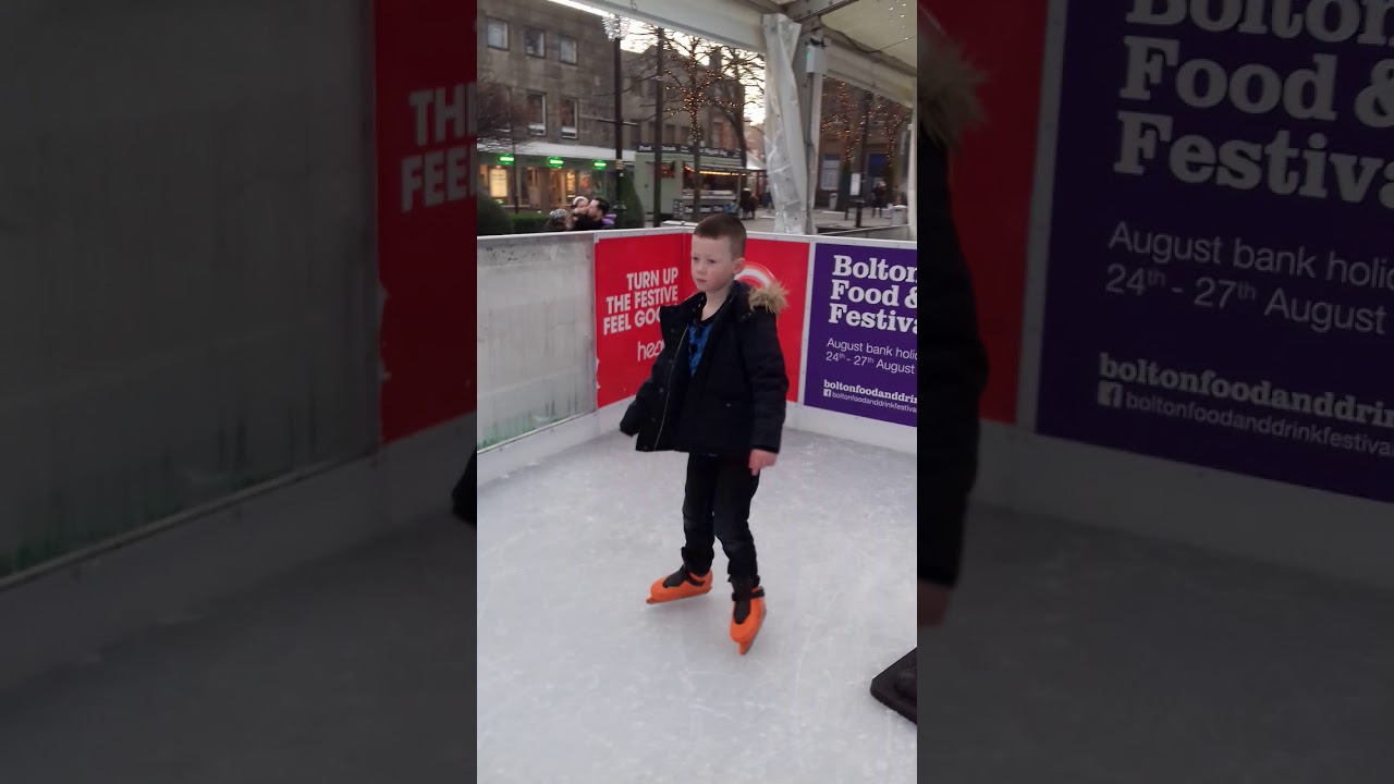Bolton ice skating YouTube