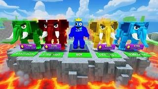 Ich HABE 4 GODLYS GEKLAUT in Survive Lava for Brainrots!