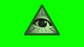 8 Illuminati eye animations on green screen - VFX for video Editing #meme #VFX