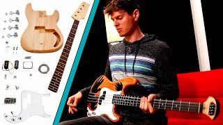 They Sent Me a P-BASS... I Made it HEADLESS | #DIYKitChallenge25